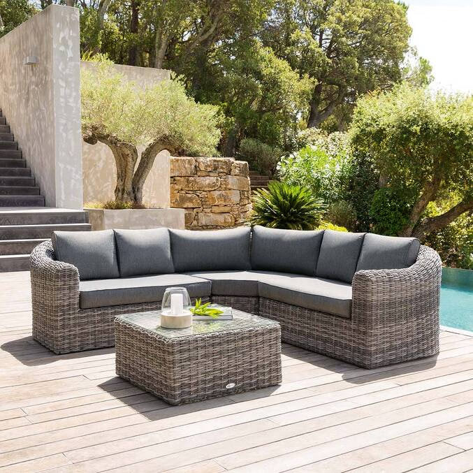 Conjunto de Jardim de Canto MOORÉA 5 Lugares Hespéride