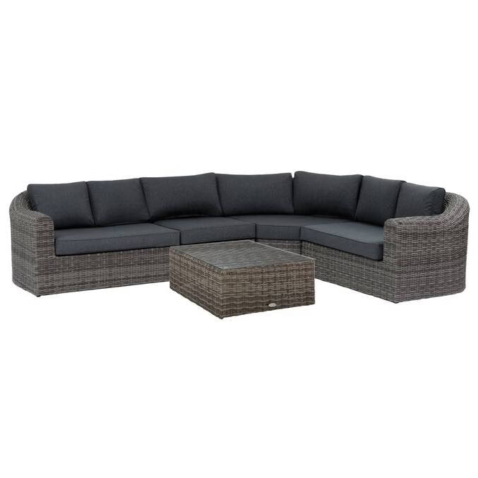 Conjunto de Jardim de Canto MOORÉA 5 Lugares Hespéride