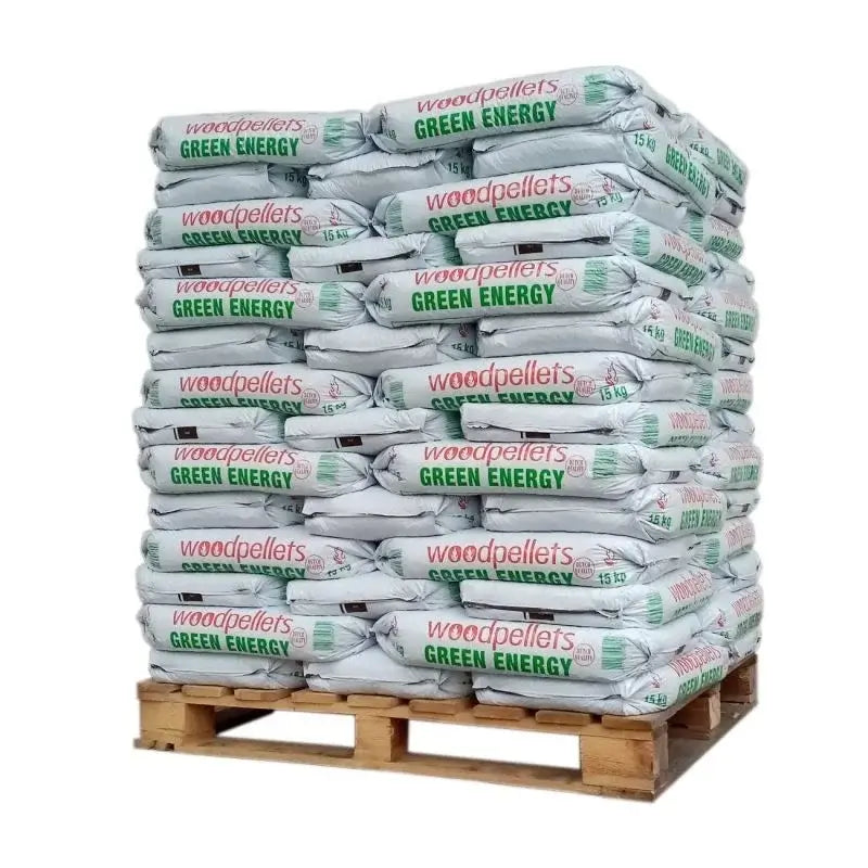 Pellets Green Energy ENplus A1 – Palete 65 Sacos 15kg