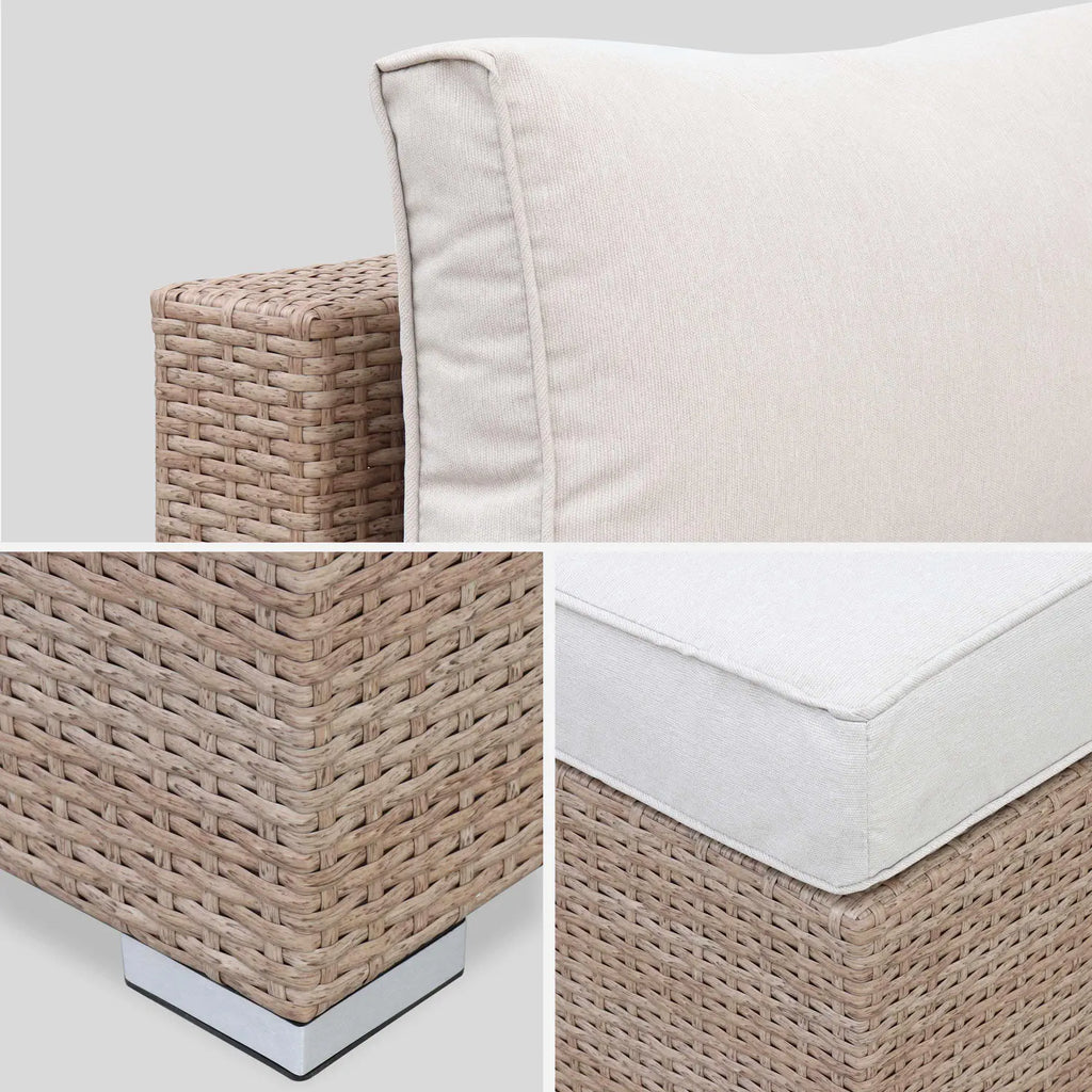 Conjunto de Jardim em Resina Trançada 12-14 Lugares TRIPOLI